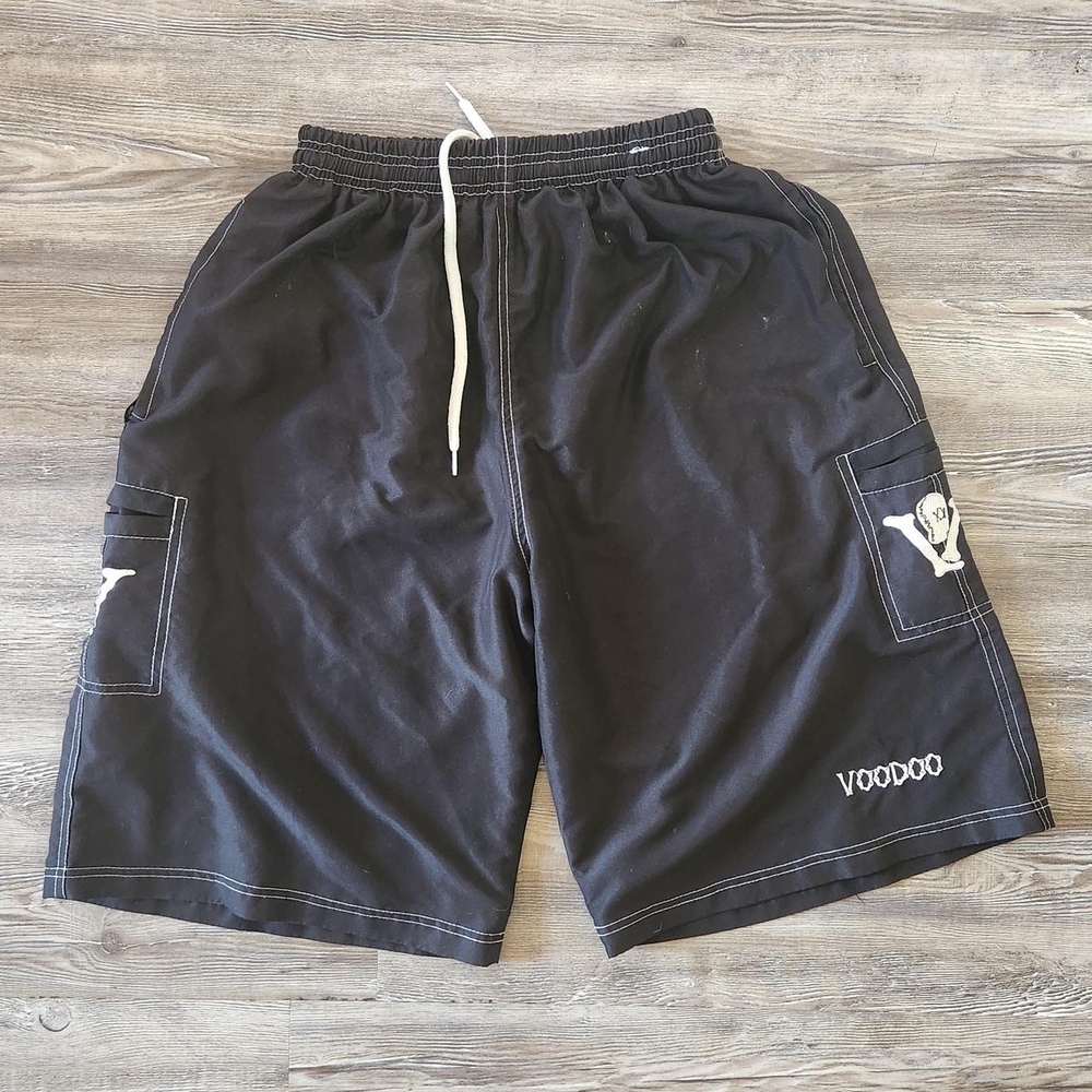 Black Voodoo Board Shorts